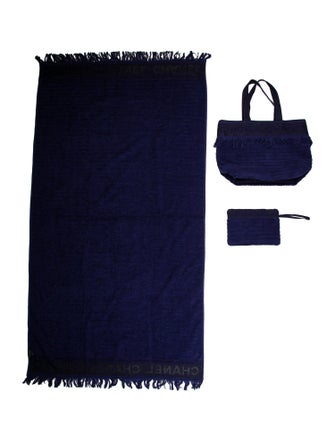 Chanel 2022 Beach Tote Set