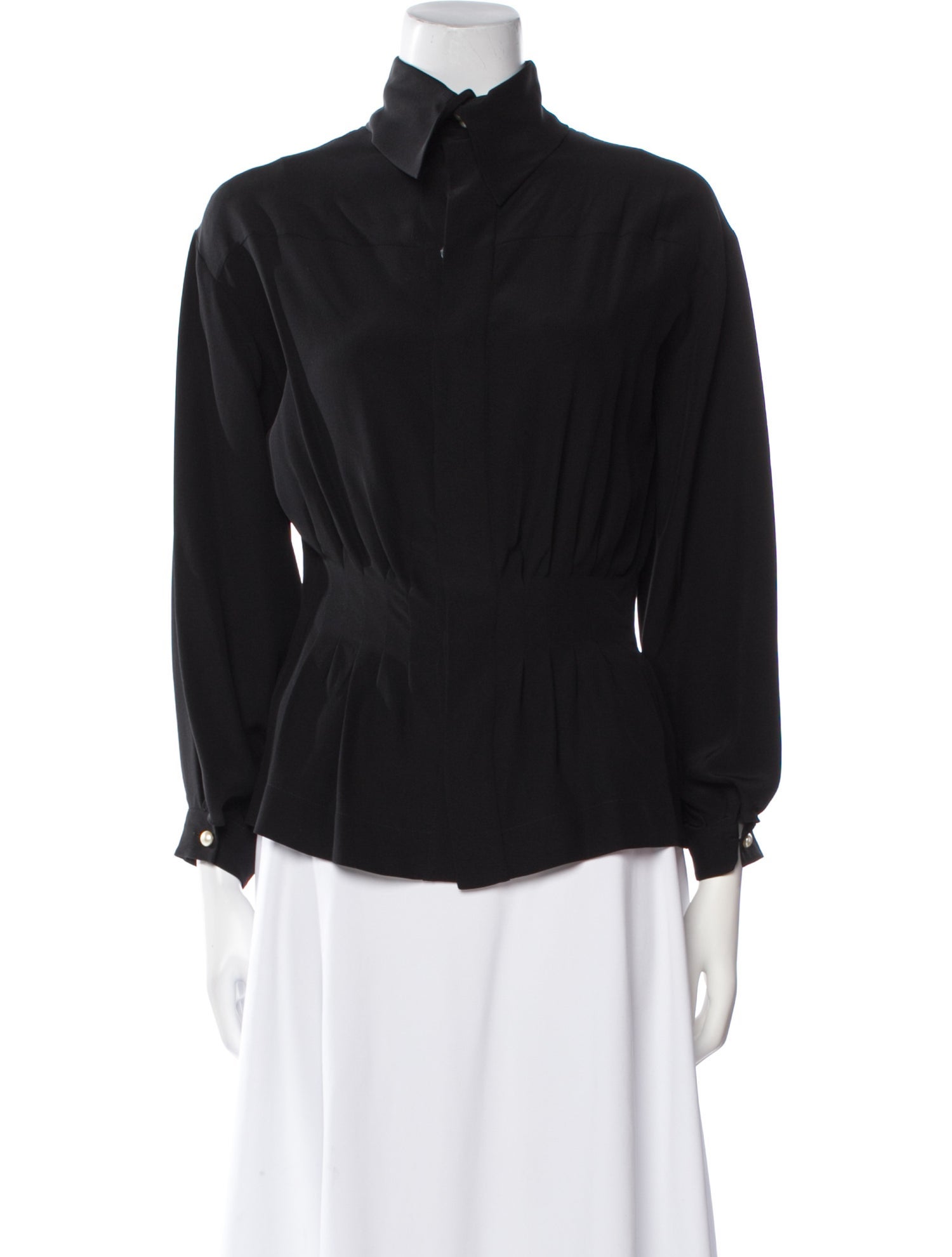 Chanel 2017 Silk Blouse