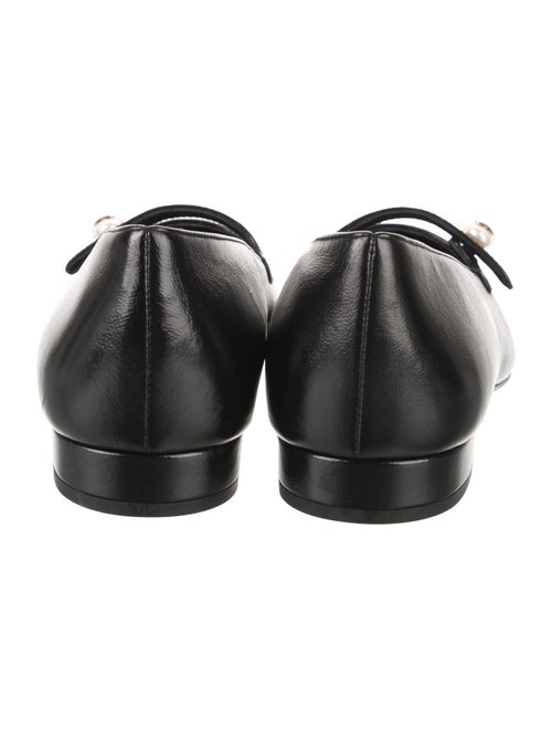 Chanel 2024 Interlocking CC Logo Mary Jane Flats