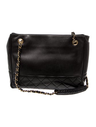 Chanel Quilted CC Tote