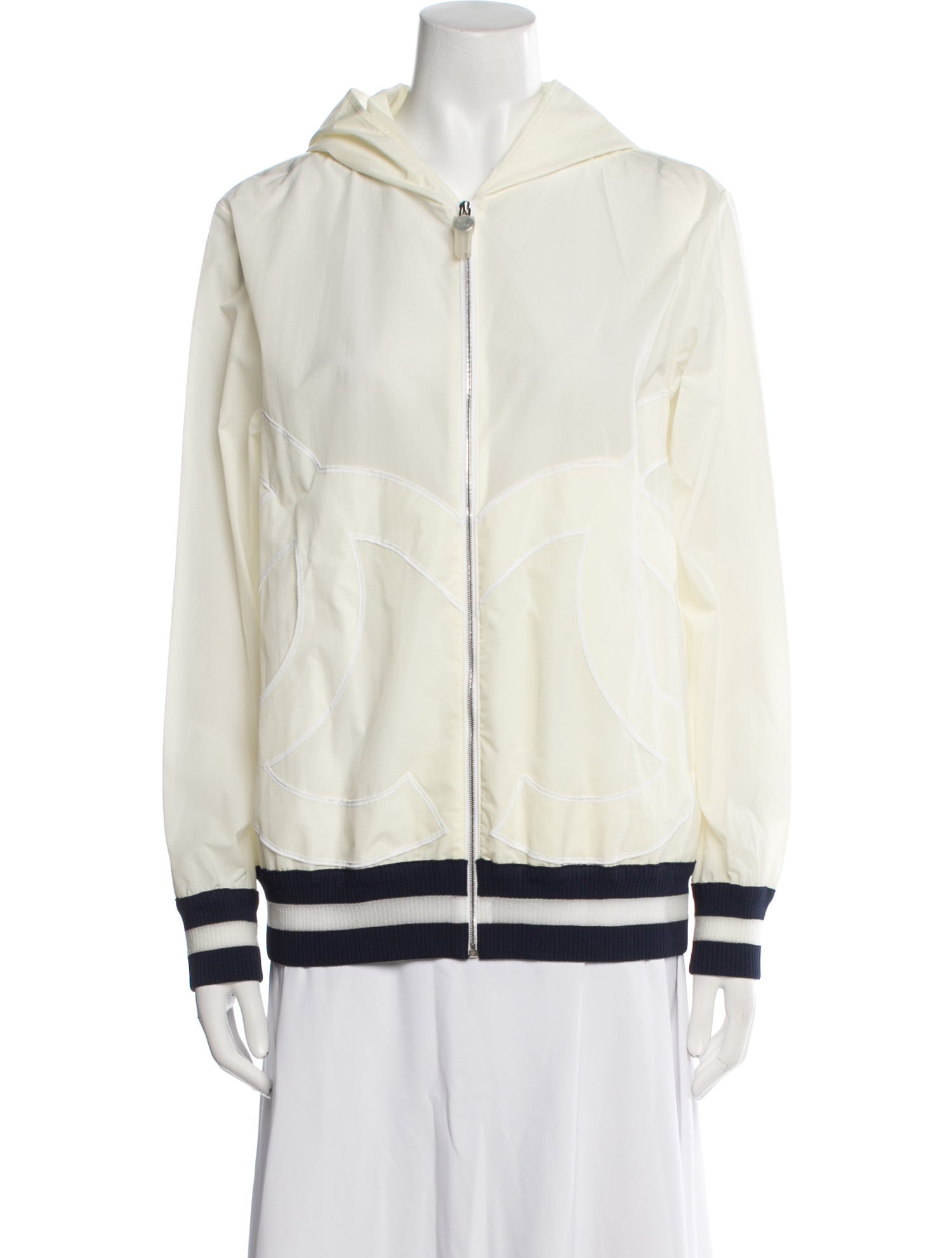 Chanel 2018 Colorblock Pattern Bomber Jacket