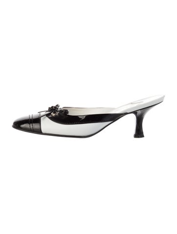 Chanel Pumps Vintage 2004 Mules IT 37.5 | 7.5