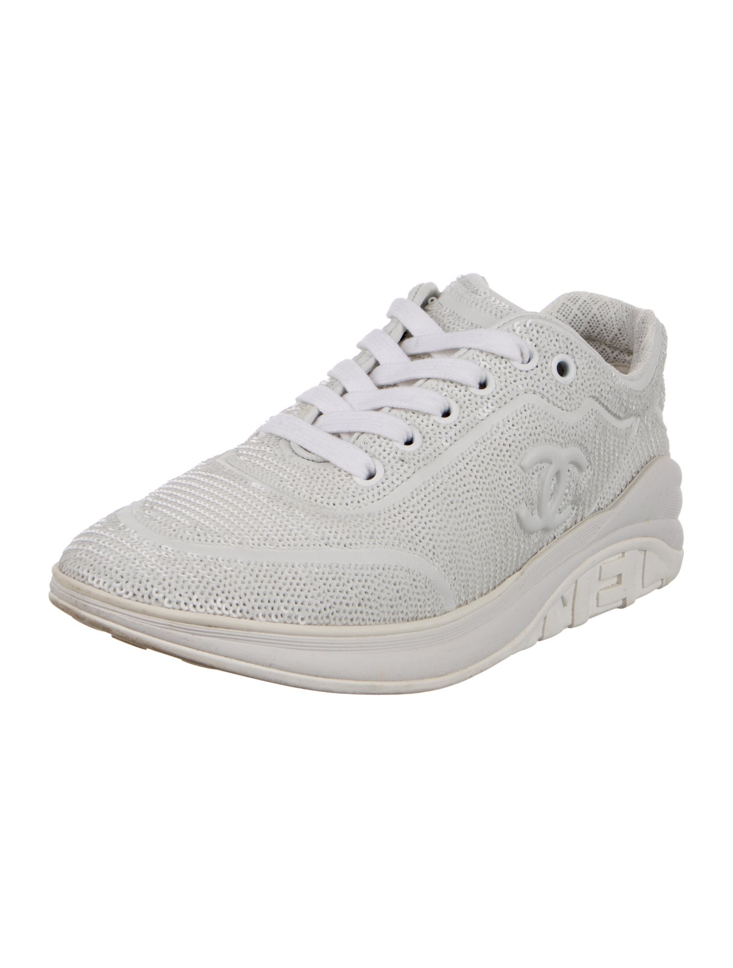 Chanel 2020 Interlocking CC Logo Sneakers