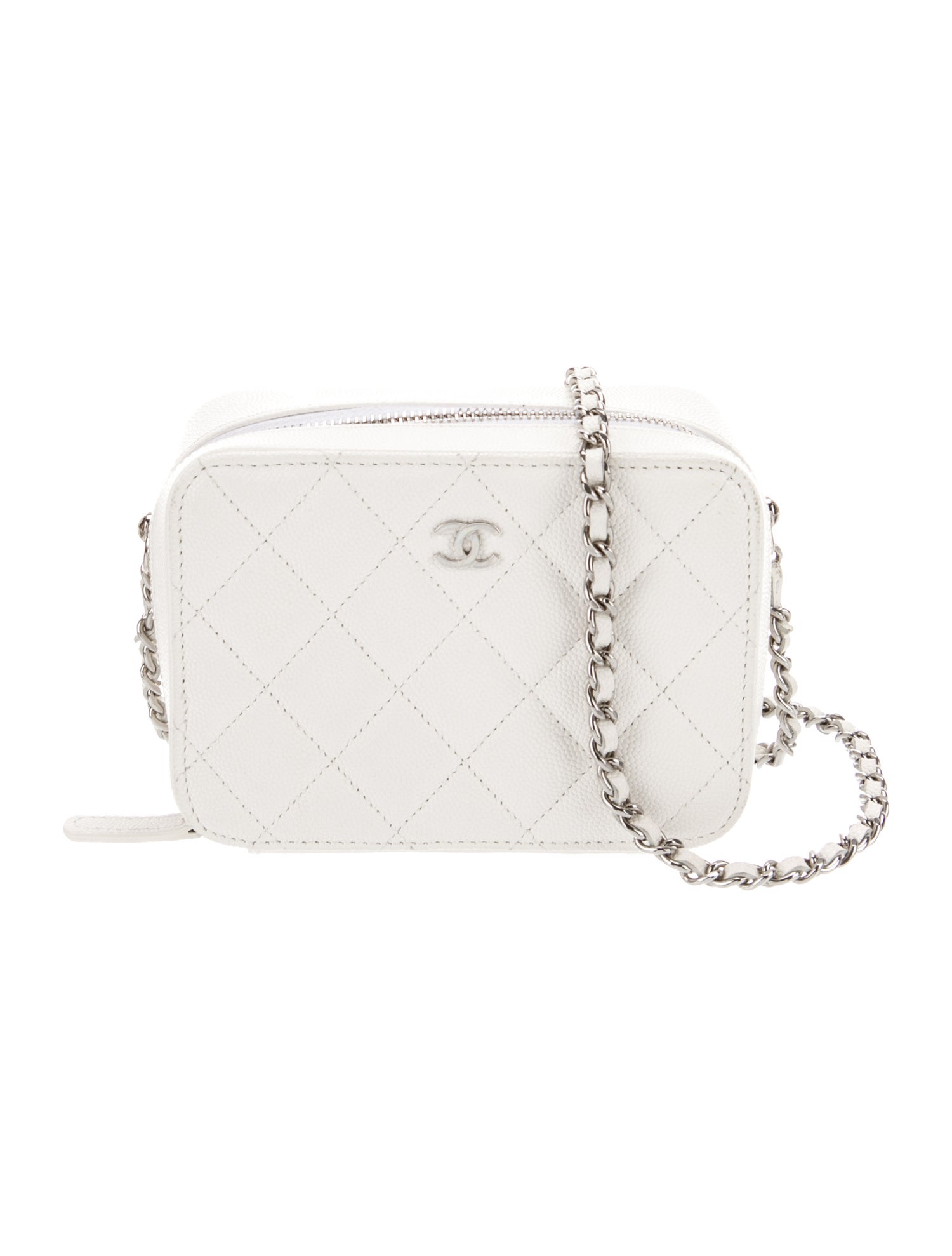 Chanel Small Quilted CC Vanity Case