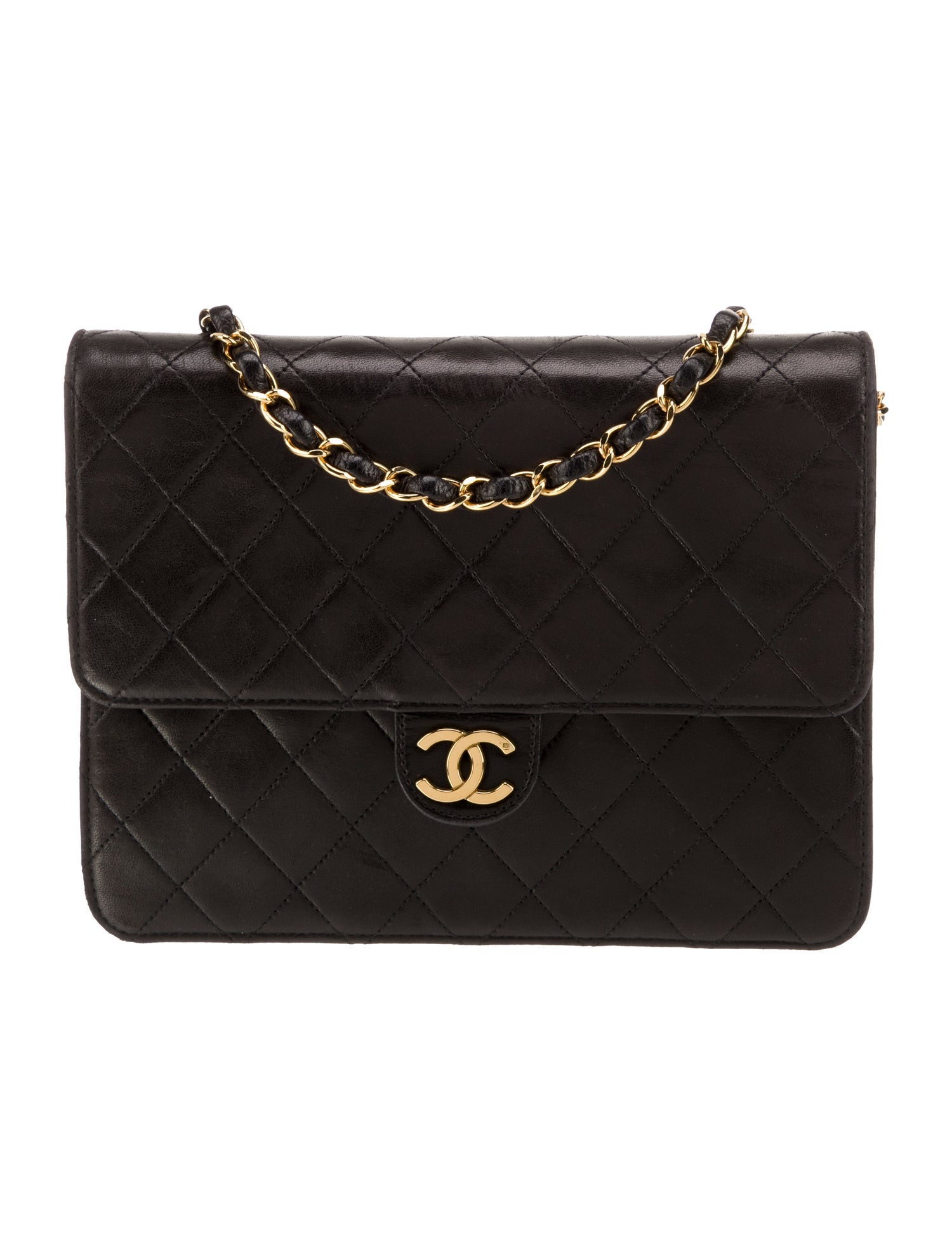 Chanel Quilted CC Flap Bag