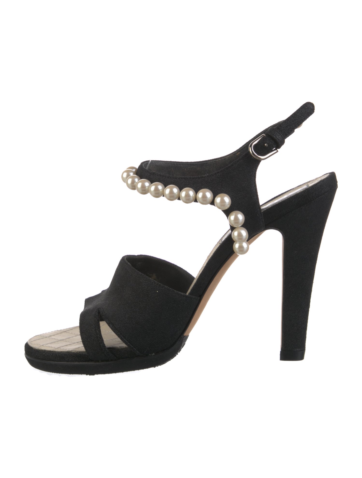 Chanel 2014 Interlocking CC Logo Sandals