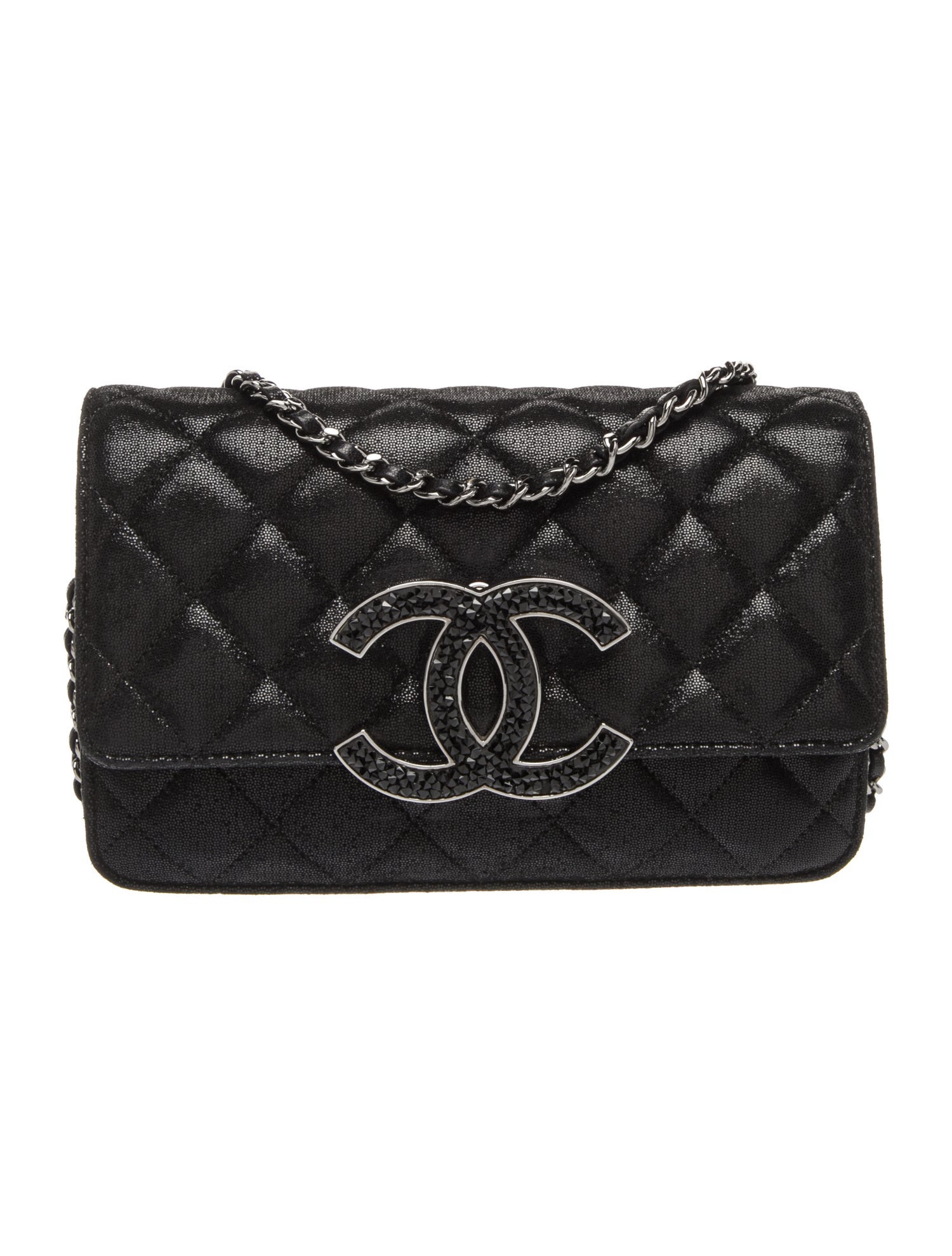 Chanel Crystal CC Wallet on Chain