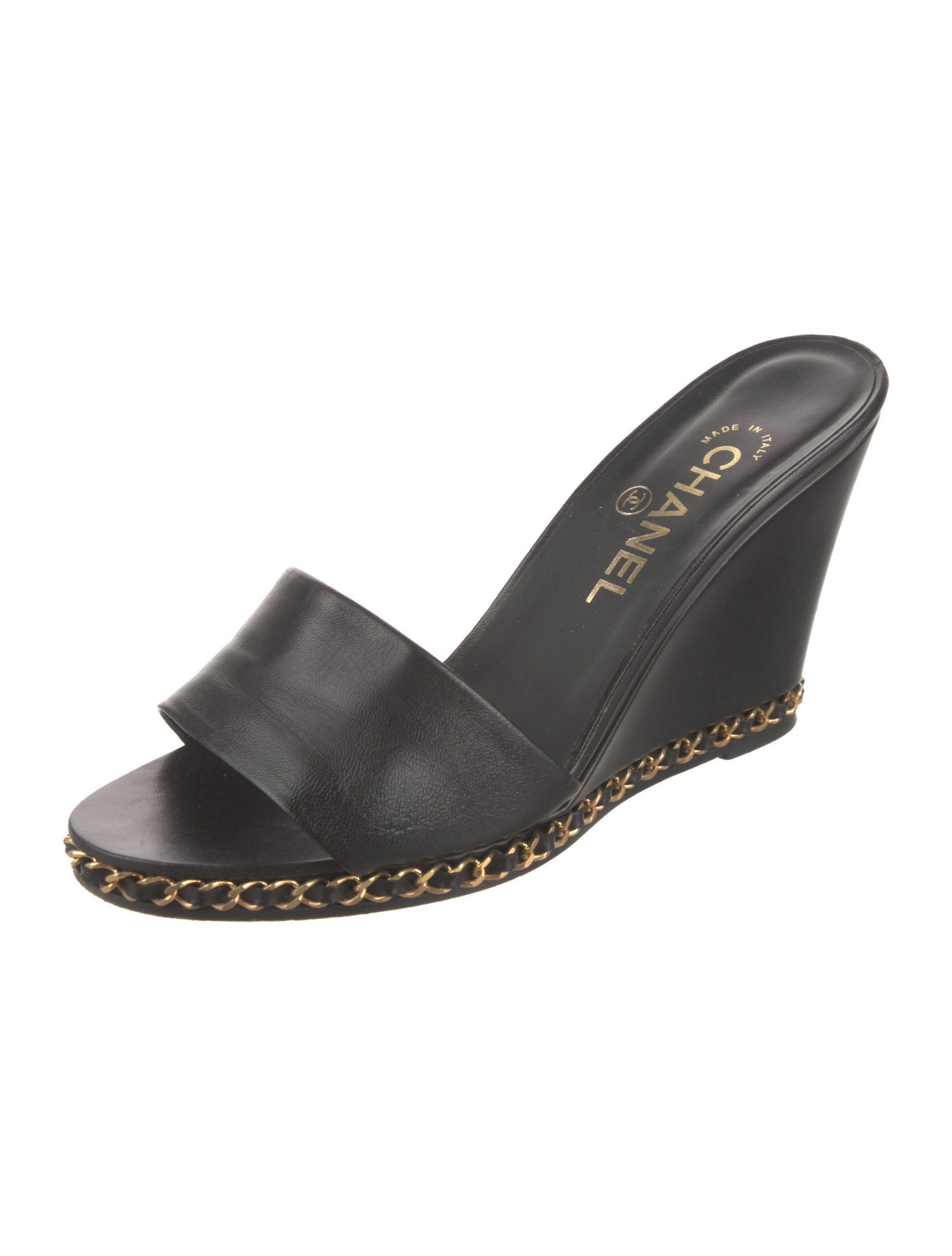 Chanel 2011 Interlocking CC Logo Slides