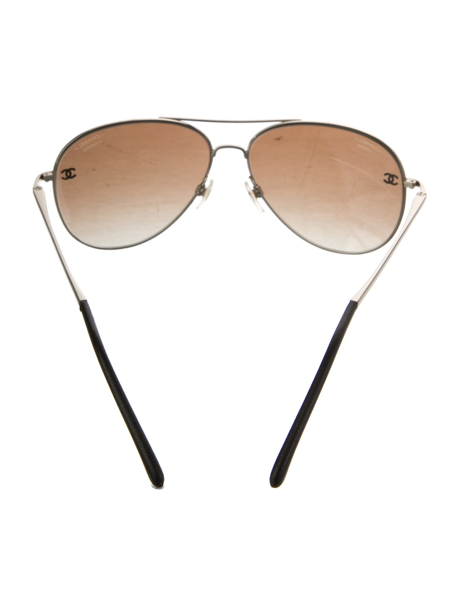 Chanel Interlocking CC Logo Aviator Sunglasses