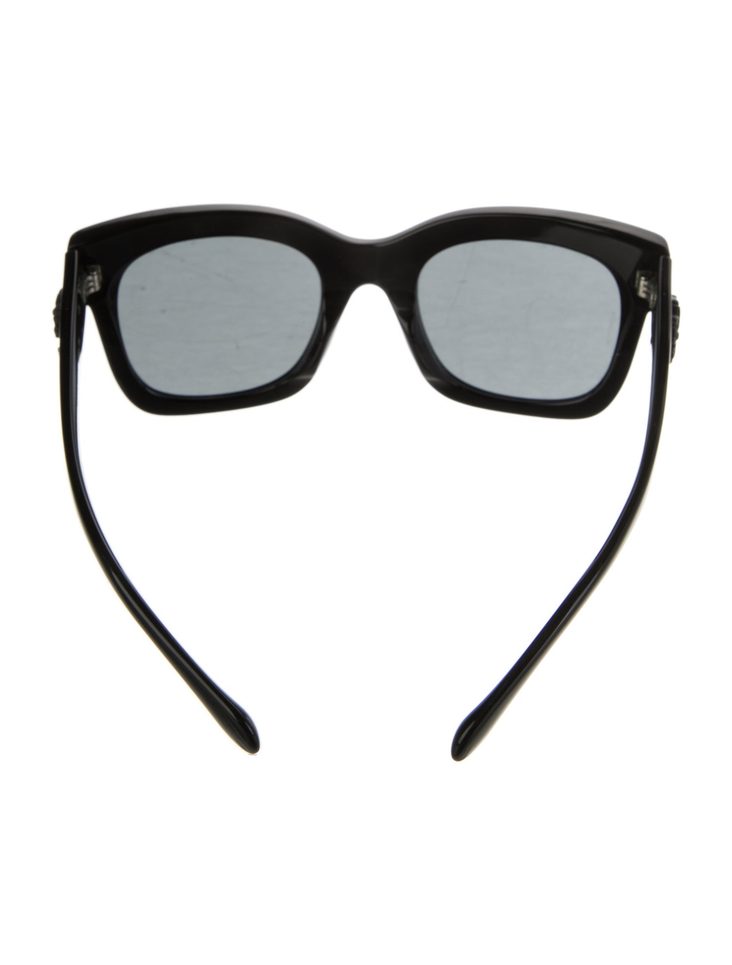 Chanel Interlocking CC Logo Wayfarer Sunglasses