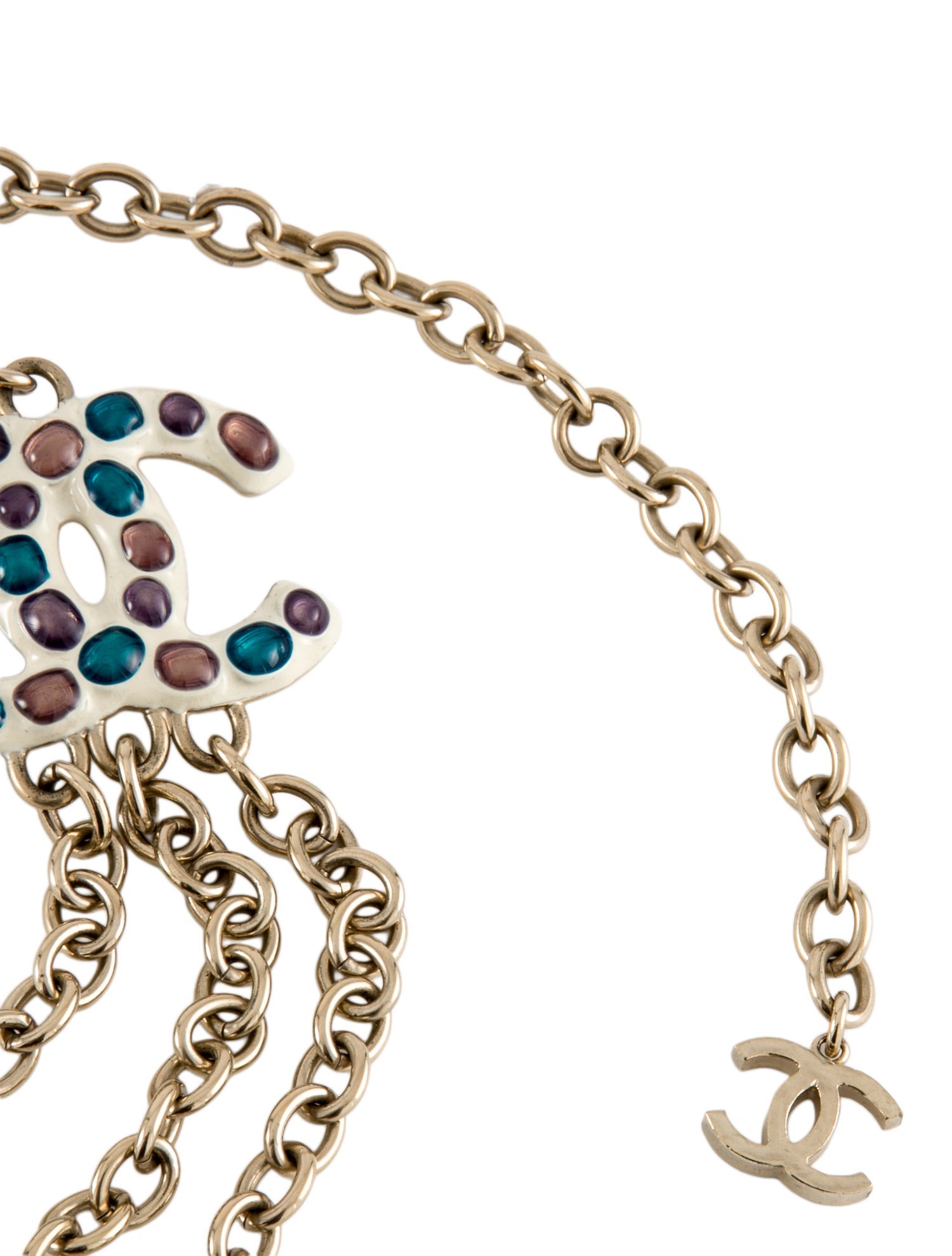 Chanel 2018 Interlocking CC Logo Waist Belt