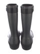 Chanel Interlocking CC Logo Rubber Rain Boots