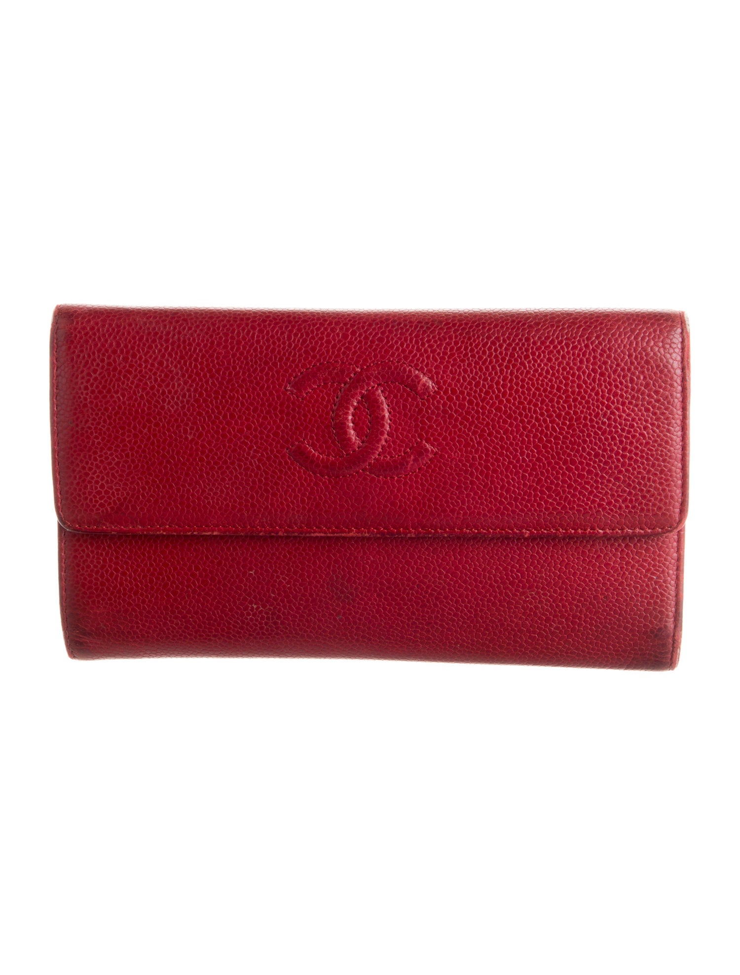 Chanel 2011 Interlocking CC Logo Trifold Wallet
