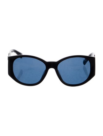 Chanel Interlocking CC Logo Round Sunglasses