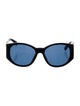 Chanel Interlocking CC Logo Round Sunglasses