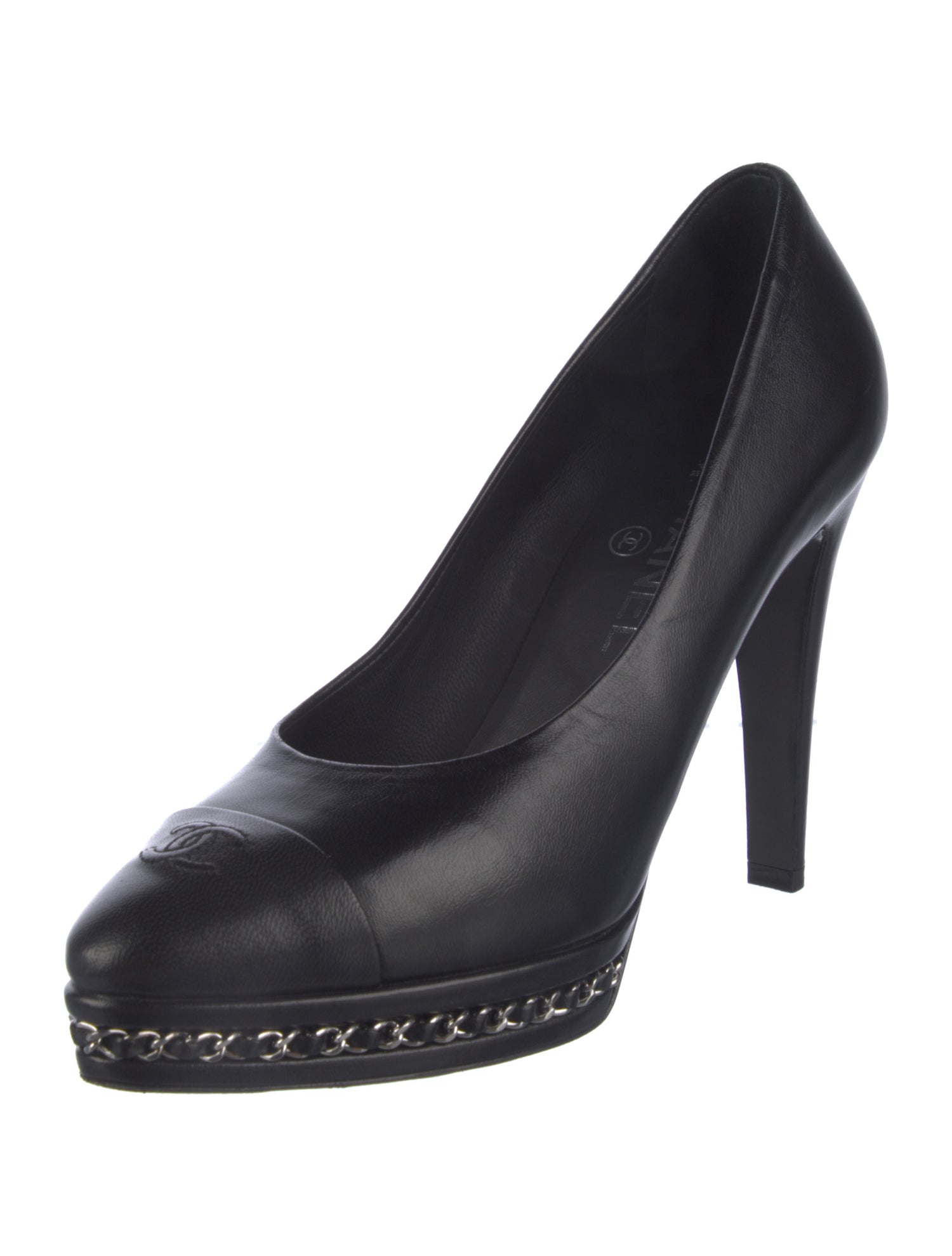 Chanel 2014 Interlocking CC Logo Pumps