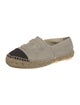 Chanel Interlocking CC Logo Canvas Espadrilles