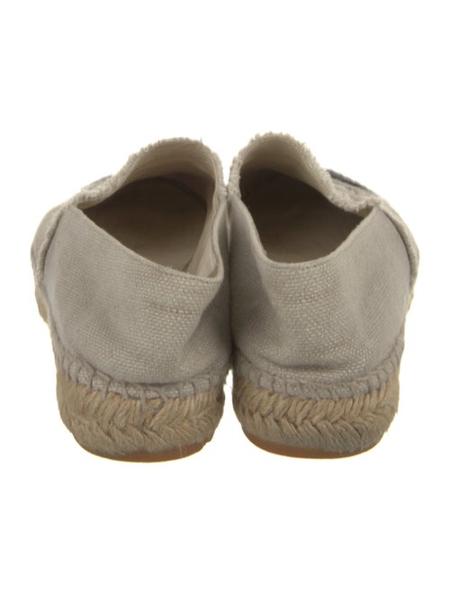 Chanel Interlocking CC Logo Canvas Espadrilles