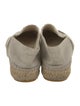 Chanel Interlocking CC Logo Canvas Espadrilles