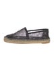 Chanel Interlocking CC Logo Canvas Espadrilles
