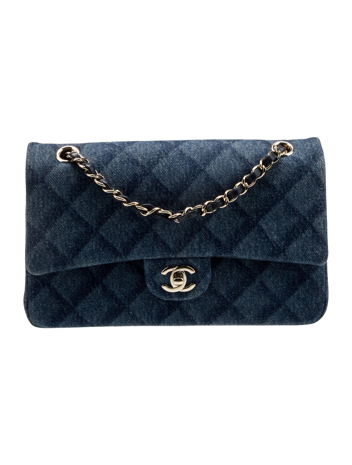 Chanel Medium 3D Denim Double Flap Bag