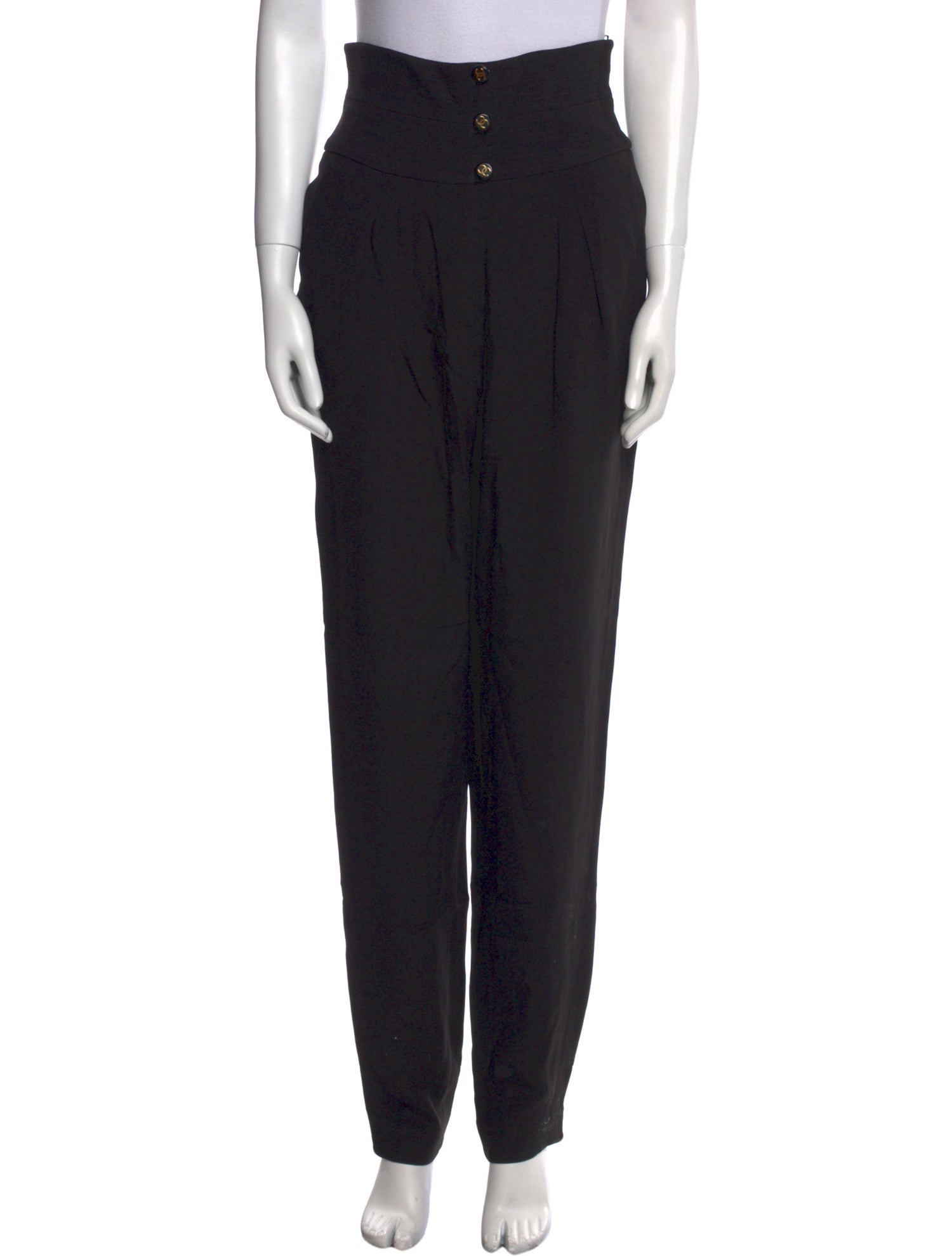 Chanel Vintage Straight Leg Pants