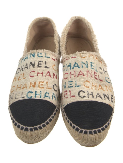 Chanel 2017 Interlocking CC Logo Espadrilles