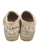 Chanel 2017 Interlocking CC Logo Espadrilles