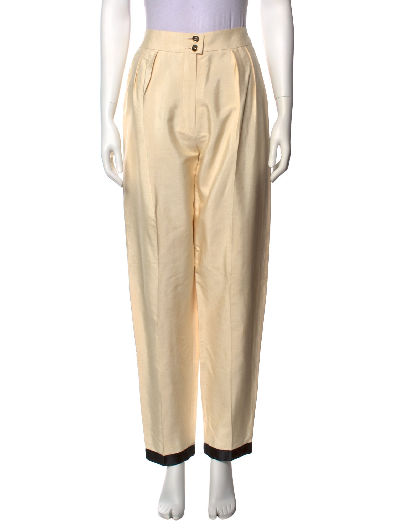 Chanel Vintage Straight Leg Pants