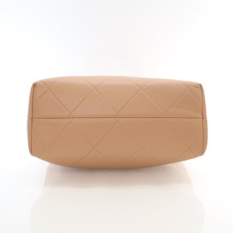 Chanel Leather A Real Catch Shopping Tote