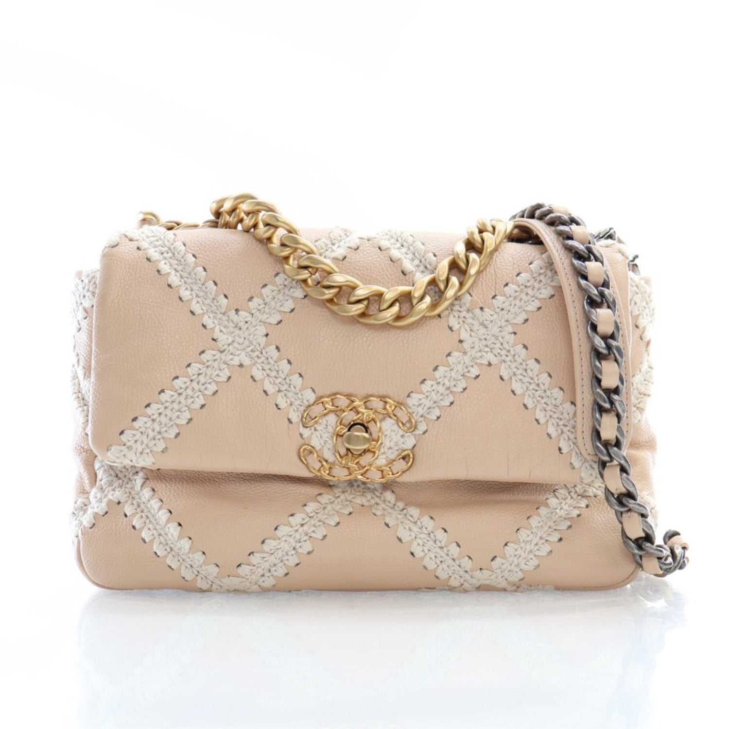 Chanel Interlocking CC 19 Flap Bag Small