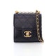 Chanel Interlocking CC Chic Pearls Clutch With Chain