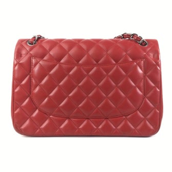 Chanel Interlocking CC Classic Double Flap Bag Jumbo