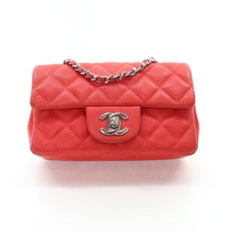 Chanel Interlocking CC Classic Single Flap Bag Mini