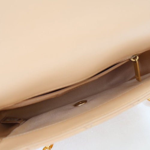 Chanel Interlocking CC CC Coin Chain Flap Bag