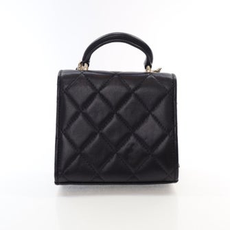Chanel Interlocking CC Top Handle Flap Mini