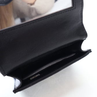 Chanel Interlocking CC Top Handle Flap Mini