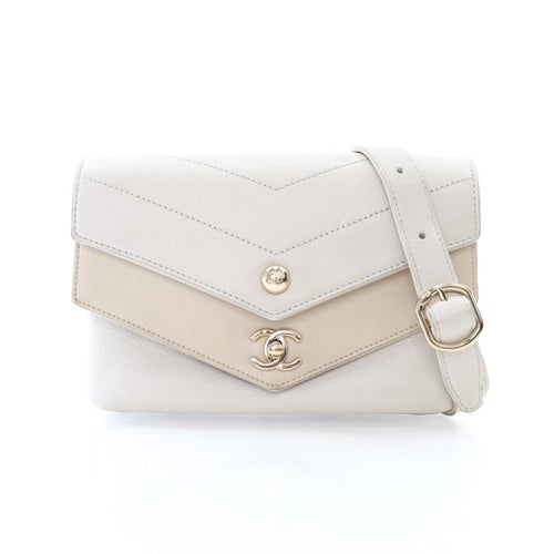 Chanel Interlocking CC Double Waist Bag Mini