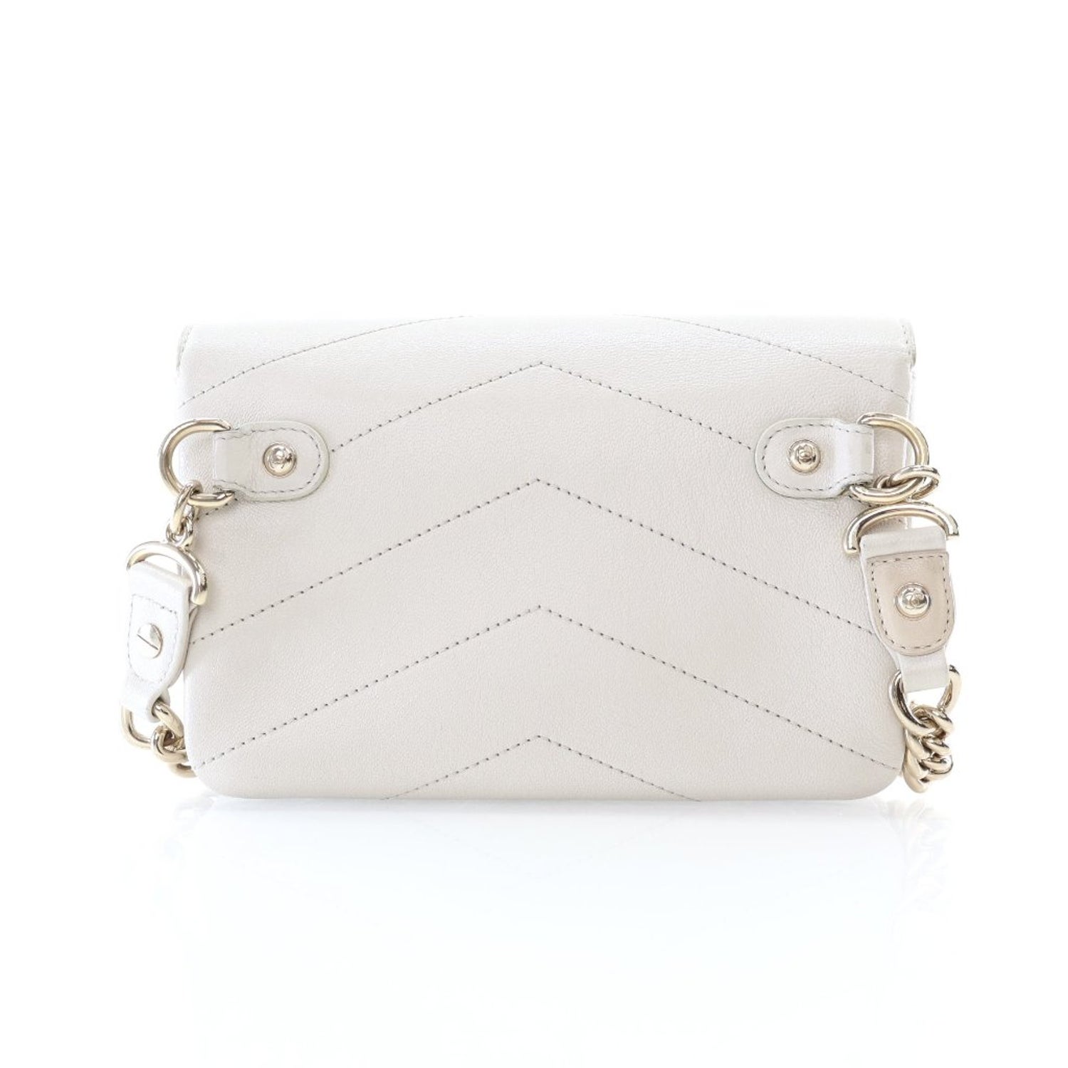 Chanel Interlocking CC Double Waist Bag Mini