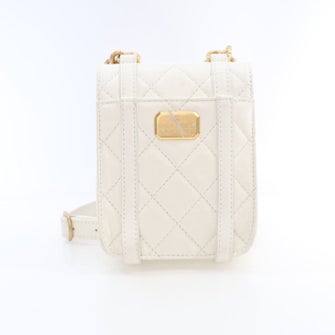 Chanel Interlocking CC City School Flap Bag Mini