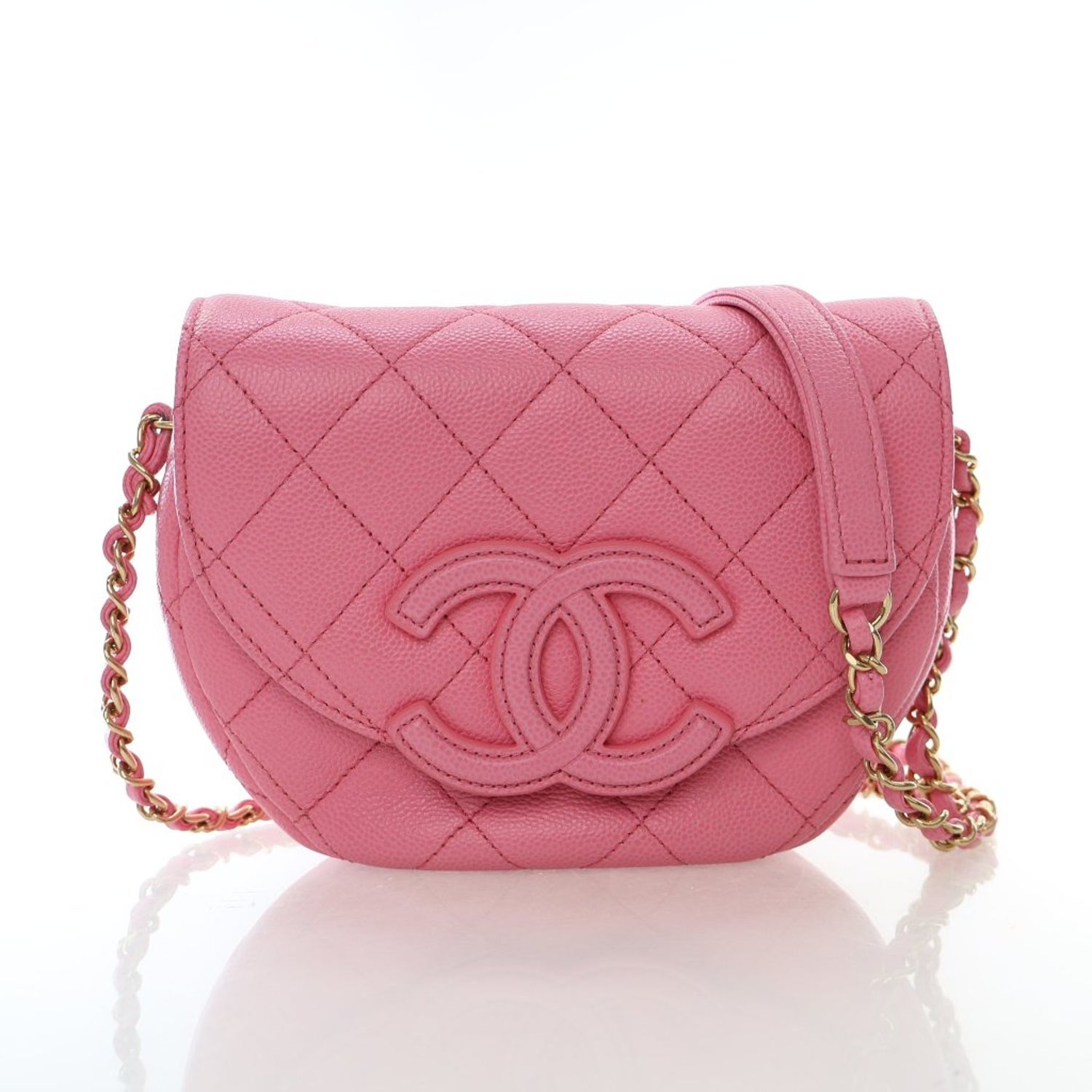 Chanel Interlocking CC Messenger Bag Mini