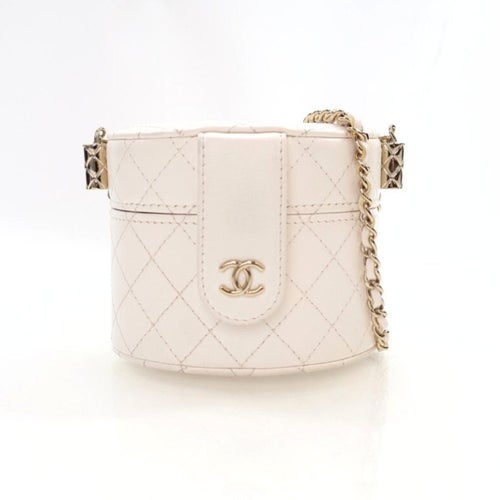 Chanel Interlocking CC Allure Vanity Case With Chain Mini