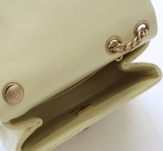 Chanel Interlocking CC Sweet Camellia Square Classic Flap Bag Mini