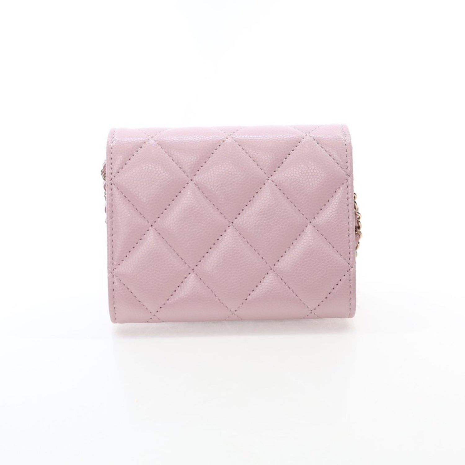 Chanel Interlocking CC Coco Candy Card Holder On Chain
