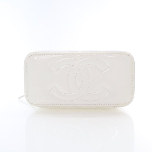 Chanel Interlocking CC Long Vanity Case Small