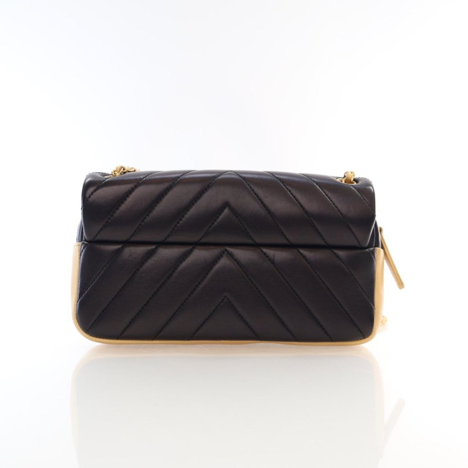 Chanel Interlocking CC Bicolor Easy Single Flap Small