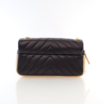 Chanel Interlocking CC Bicolor Easy Single Flap Small