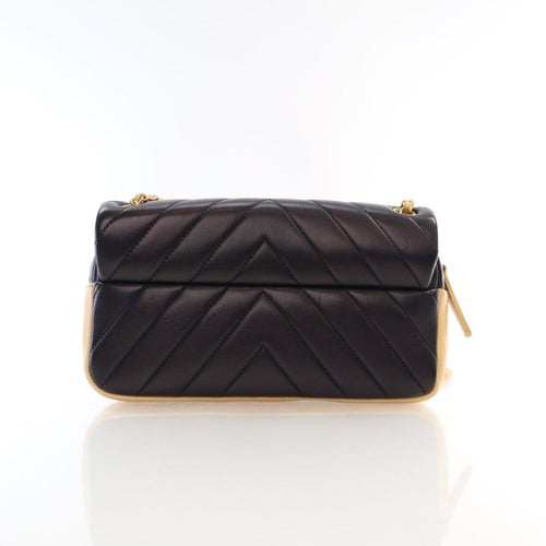 Chanel Interlocking CC Bicolor Easy Single Flap Small