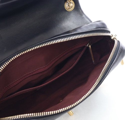 Chanel Interlocking CC Bicolor Easy Single Flap Small