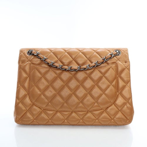 Chanel Interlocking CC Classic Double Flap Bag Jumbo